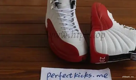Authentic “Cherry”Rising Air 12 Retro Jordan Sun 0516